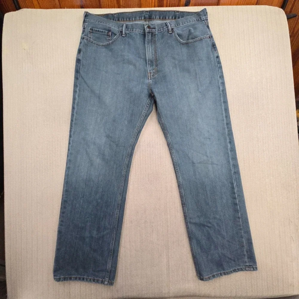 Levi's 559 Jeans Mens 40X32 Blue Denim Relaxed Straight Leg Medium Wash